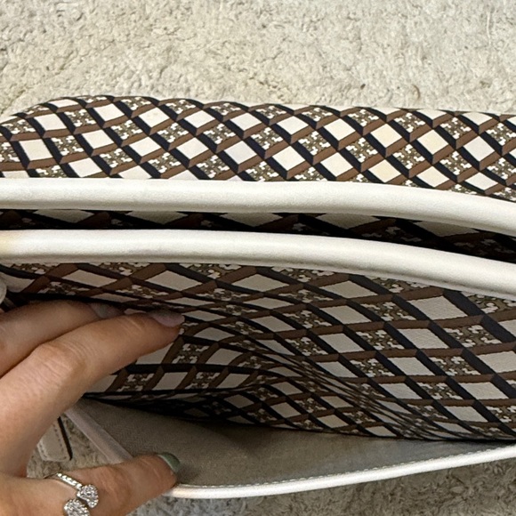 Tory Burch Geo Logo Top Zip Tote - Picture 3 of 8